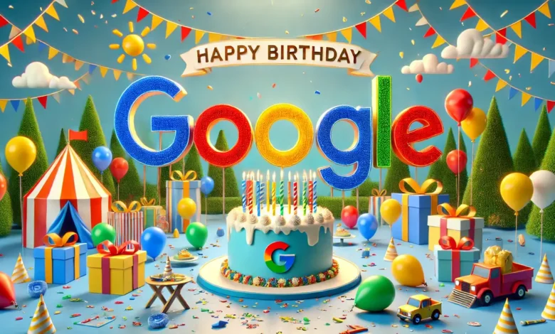 Google Geburtstag